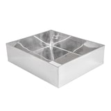 thumbnail of Caja Para Buffet 'Artinox'  30X25,3X8 Cm Plateado Inox