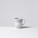 thumbnail of Gipfelstück Kaffeebecher 27,5 cl 4er Set GRAU/WEISS, postsicher, Serie TIEFER SEE