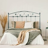 thumbnail of Cabecero de forja Manchego, color Negro Verde.  Cabezal para cama de 135 cm, Cama 142 cm x 125 cm