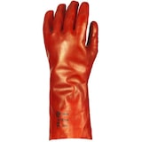 thumbnail of Coverguard - Gants protection chimique rouge 36cm en polyester enduit PVC EUROSTRONG 3620 (Pack de 10) #E84C3D Taille 9