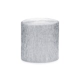 thumbnail of 4 Krepppapier Rollen 5cm x 10m Krepp Papier Set zum Basteln Dekorieren Kreppband Floristenkrepp Hochzeit Bastelbedarf Bastelzubehör Silber metallic