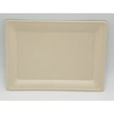 thumbnail of METRO Professional Teller, Bagasse, 28 x 20 cm, rechteckig, Natur, 40 Stück