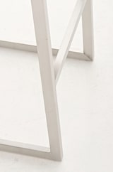 thumbnail of Décoshop26 - Set aus 2 modernen Barhockern mit Edelstahlgestell und schwarzem PVC-Sitz 10_0004384