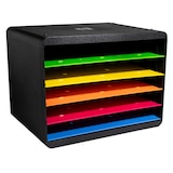 thumbnail of Exacompta 305798D 1x Desktopsorter quer mit 5 Fächern Iderama, harlekin - Regenbogen