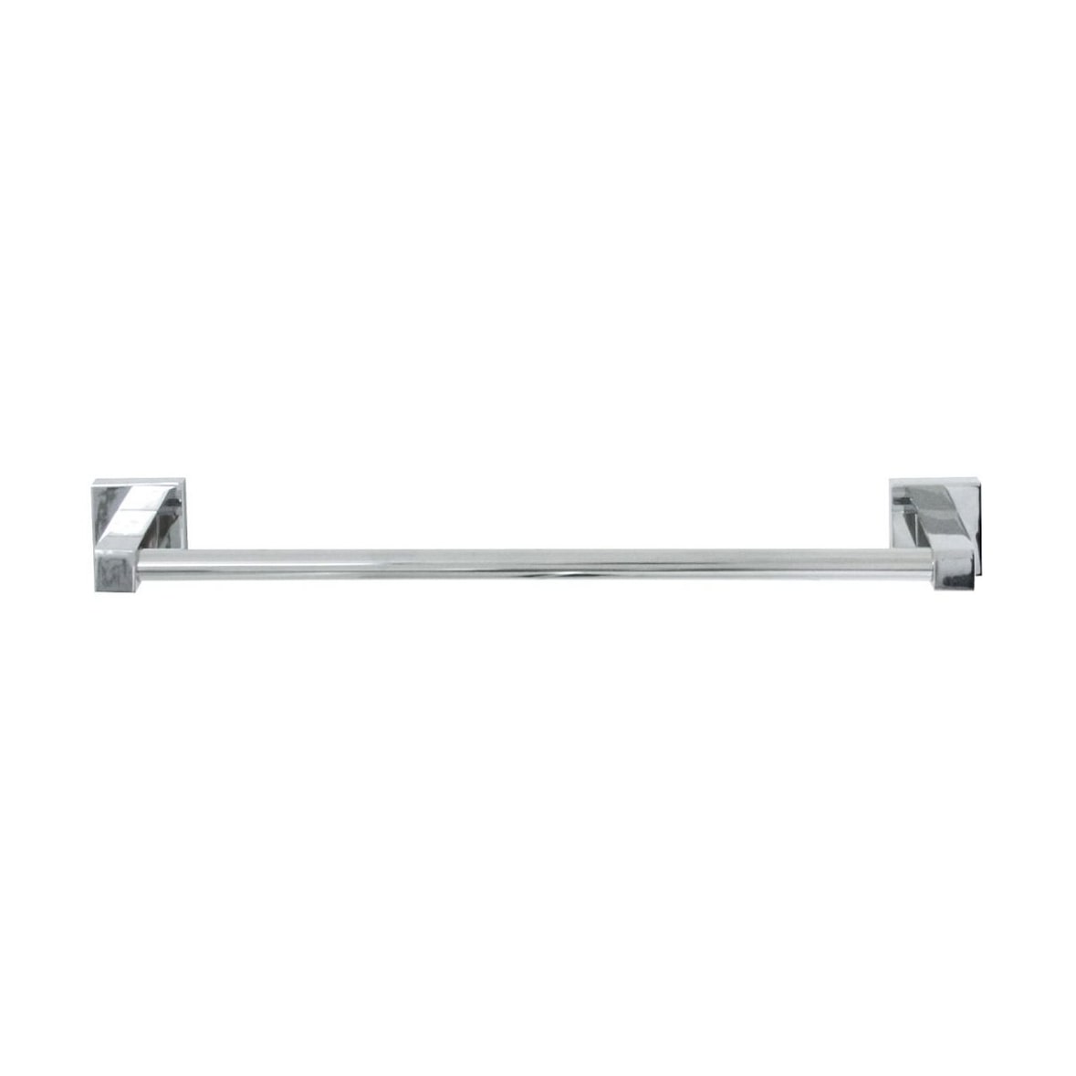 Porte serviette mural vertical gris chrome 49,5 x 5 x 7 cm Fackelmann Mare