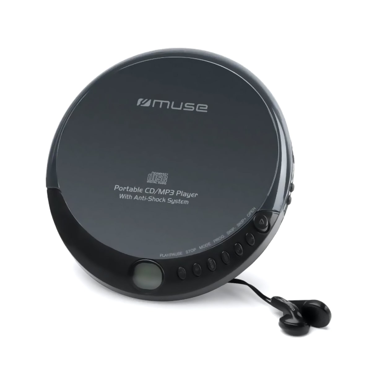 Lecteur CD/MP3 MUSE M-900 DM programmeable - Fonction anti-choc - Affichage LCD - Pistes programmables : CD 20, MP3 99 - Noi