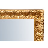 thumbnail of Specchiera da parete in legno finitura foglia oro anticata elegante per cucine moderne e rustiche