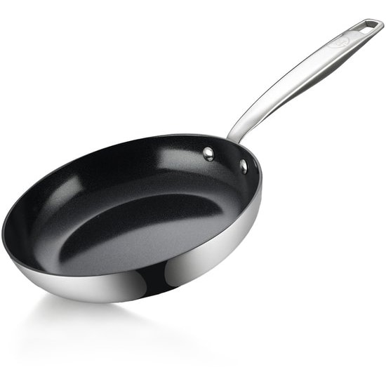 BE living Bratpfanne Edelstahl – Ø 20 cm – Keramik – Induktion – PFAS-frei – Essential