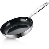 thumbnail of BE living Bratpfanne Edelstahl – Ø 20 cm – Keramik – Induktion – PFAS-frei – Essential