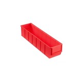 thumbnail of PROREGAL Rote Industriebox 400 S | HxBxT 8,1x9,1x40cm | 2,2 Liter| Sichtlagerkasten, Sortimentskasten, Sortimentsbox, Kleinteilebox