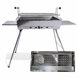 thumbnail of Mangal Edelstahl 2 mm Schaschlickgrill Set mit 11er Spießdreher