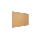 thumbnail of ALLBoards Lavagna in Sughero con Cornice Argento in Legno 90x60cm, Bacheca Sughero per Puntine Spille Memoboard