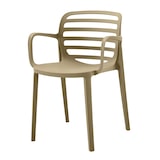 thumbnail of EME Mobiliario Silla apilable de exterior Siena Arena con reposabrazos. 100% Polipropileno