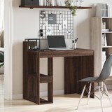 thumbnail of vidaXL Schreibtisch Braun Eichen-Optik 103,5x56,5x94 cm Holzwerkstoff