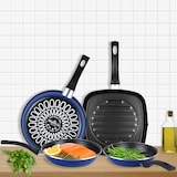 thumbnail of Sartén 20cm Magefesa Paula en Acero Esmaltado Color Azul