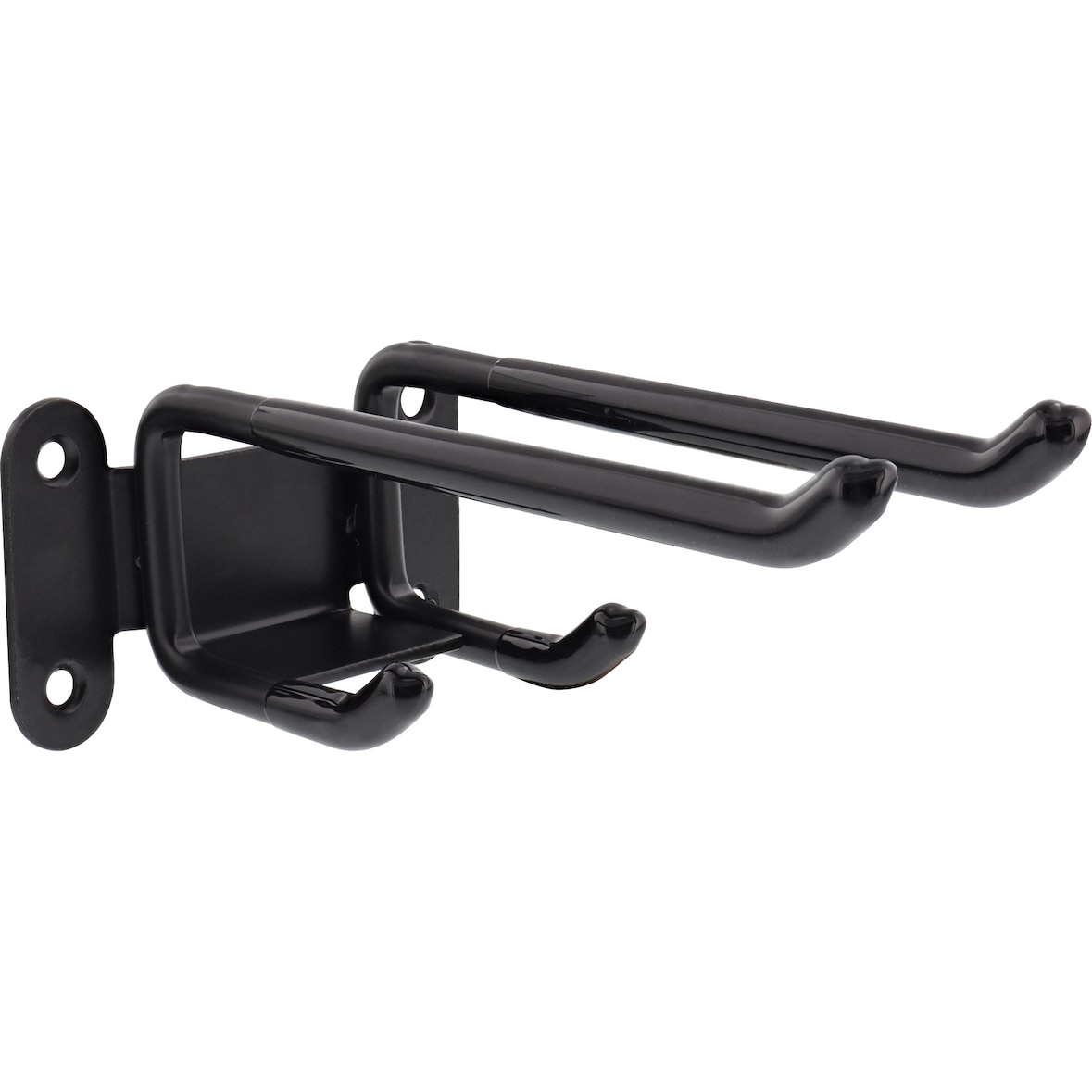 WAGNER hooks4tools Wandhaken DOUBLE BIG - 125 x 80 x 45 mm, Stahl beschichtet schwarz - 15209301