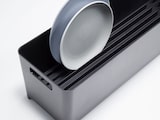 thumbnail of Yamazaki Home Abtropfgestell 55cm Abtropfständer Geschirr Abtropfschale schwarz Tower