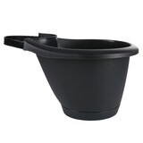 thumbnail of Regenrohr Pflanztopf 4 Stück Blumentopf Pflanzengefäß Fallrohr Dachrinne Garten