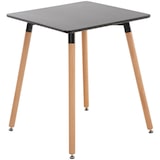 thumbnail of Mesa de cozinha Viborg preto/60 cm