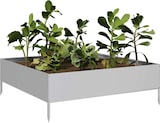 thumbnail of vidaXL Hochbeet 100x100x33,5 cm Verzinkter Stahl