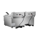 thumbnail of Friteuse Electrique Professionnelle 2 Paniers 13L - GDEF132V - Matériel Horeca
