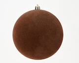 thumbnail of 9 Weihnachtskugeln 8cm Kunststoff in Samtoptik bruchfeste Weihnachtsbaumkugeln für Weihnachten Christbaumschmuck Weihnachtsbaumschmuck Espressobraun