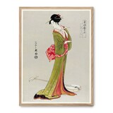 thumbnail of Lámina con marco negro JAPANESE BEAUTY II 21x30 cm Product size: 21x30 cm;  JAP 016  impreso en papel de primera calidad de 180gr.