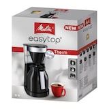 thumbnail of Cafetera de goteo Melitta Easy Top Therm II 1023-08 Compacta Sistema Antigoteo 10 Tazas