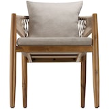 thumbnail of tectake Tuinstoel Manacor, ropedesign - 4-delige set zandkleur