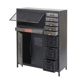 thumbnail of Apothekerkommode HWC-F32, Schubladenschrank Sideboard, Industriedesign 115x89x35cm