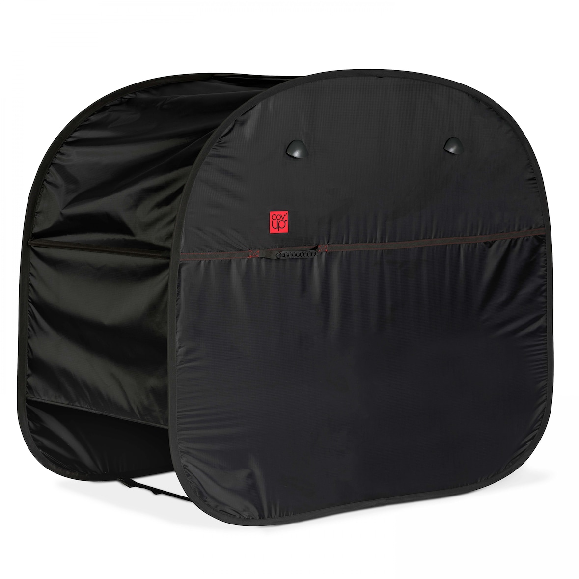 Pop'Up beschermhoes voor xl barbecue in zwart polyester