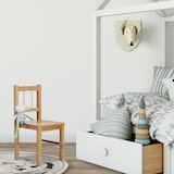 thumbnail of Relaxdays Deko Stuhl Bambus, HxBxT: 57 x 27 x 29 cm Kleiner Stuhl für Blumen, Holzstuhl, Kinderstuhl, Bambusstuhl, natur