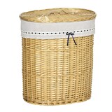 thumbnail of Wäschekorb mit Deckel 51x38x57 cm Natur, Rattan Weidenoptik mit herausnehmbarem Innenfutter, 100 L Wäschebox für Bad und Schlafzimmer