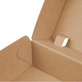 thumbnail of greenbox - Burgerboxen 13 x 14 x 8 cm, Kraftkarton, braun, 50 St.