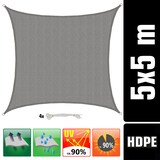 thumbnail of 5x5 Zonneluifel Waterdoorlatend - Vierkant Tuinluifel - Zonwering Patio Terras Balkon Bescherming