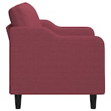 thumbnail of vidaXL 2-Sitzer-Sofa Weinrot 140 cm Stoff