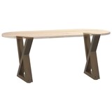 thumbnail of Helloshop26 - Set aus 2 verstellbaren Couchtischbeinen 28 x 42–43,3 cm modernes Design Stahl natur 02_0056985