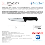 thumbnail of 3 Claveles Premium - Kit Profesional de Cuchillo Jamonero Deshuesadores Chaira y Funda