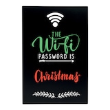 thumbnail of Securit® WiFi Silhouette Kreidetafel – 38x25 cm – Schwarz – Luxusfinish – Mit Kreidemarker & Klebestreifen