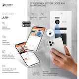 thumbnail of HD Video Türsprechanlage mit Fingerprint RFID und Smartphone App für 1 Familienhaus, 3x Monitore, Balter EVO HD Fingerprint
