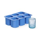 thumbnail of Molde para copos de shot de gelo, BarUp, Azul, 125x190x(H)60mm