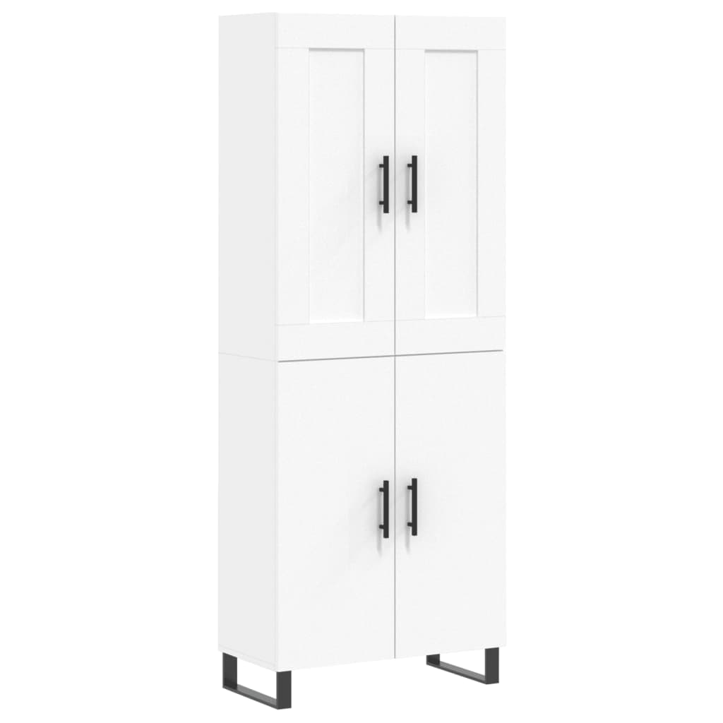 Helloshop26 - Buffet Sideboard Kommode Kleiderschrank Aufbewahrungsmöbel Organizer Küche Wohnzimmer Lounge hoch 69,5 x 34 x 180 cm 02_0032520