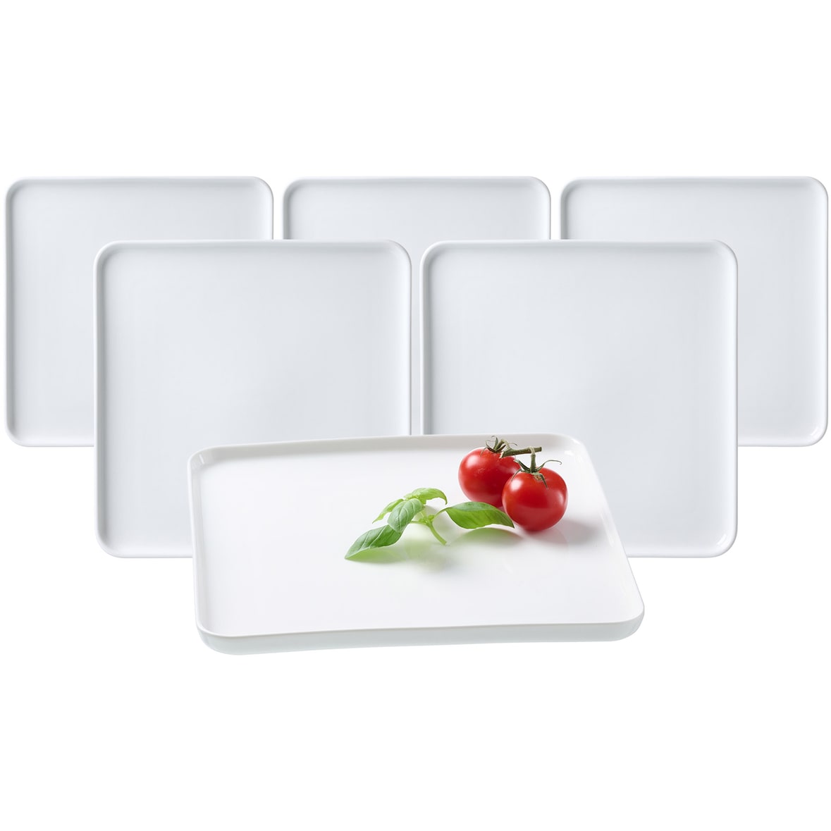 Ritzenhoff & Breker Skagen Servierplatte 21 x 21 cm 6er Set