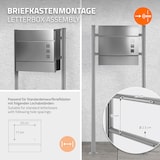 thumbnail of ECD Germany Acryl-Malset 34-teilig mit Staffelei – Kofferstaffelei mit 24 Acrylfarben, Pinseln, Keilrahmen & Leinwand, Malkoffer aus Holz,