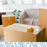 thumbnail of 6 Rollen Transparante Plakband 50mm x 60m | Verpakkingsplakband, Sterk Plakband