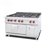 thumbnail of Cocina a gas de 6 fuegos con horno 1050x900X940mm