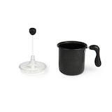 thumbnail of Excelsa pot à crème Cappuccino Time en aluminium 75 cl noir