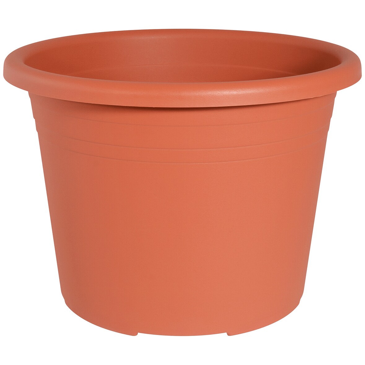 GELI Cylindro Blumentopf Terracotta – Ø40cm Kunststoff Pflanztopf 21.5L