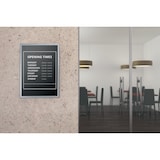 thumbnail of Expositor c/ Moldura em Alumínio Anodizado Nobo Impression Pro A4