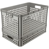 thumbnail of Plastorex - Caisse ajourée ROBUSTO 22 L gris